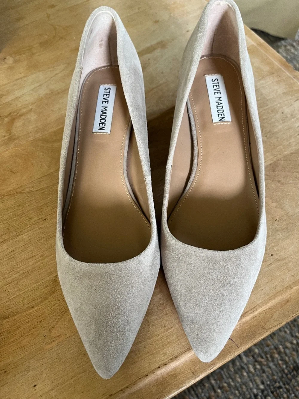 Women's Cormac Taupe Suede Heels